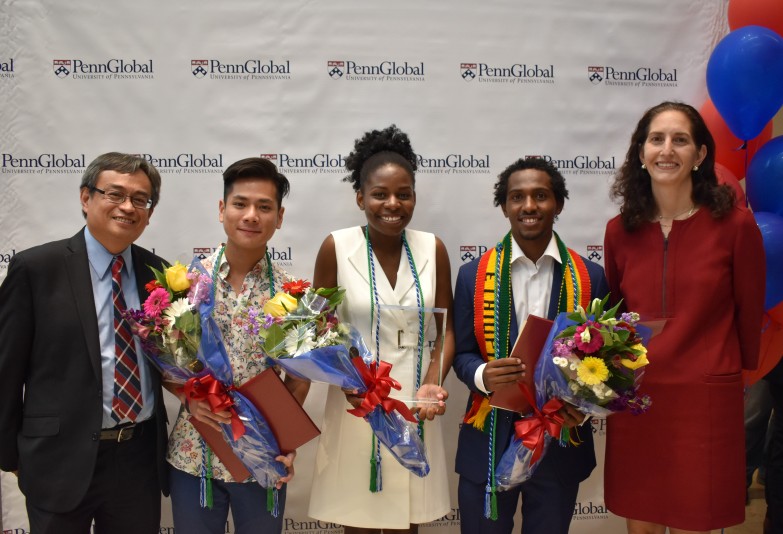 Winner & Honorable Mentions of the Undergraduate Penn Global Award 2019